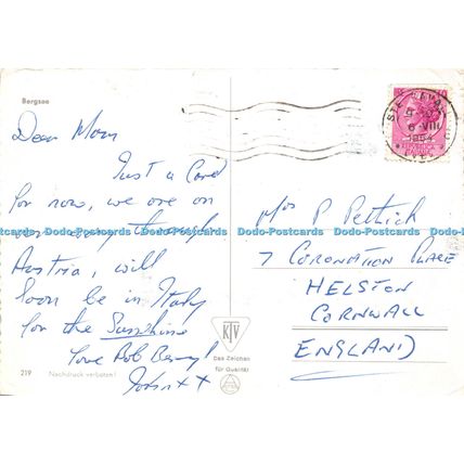 D023286 Bergsee. K. T. V. 1964