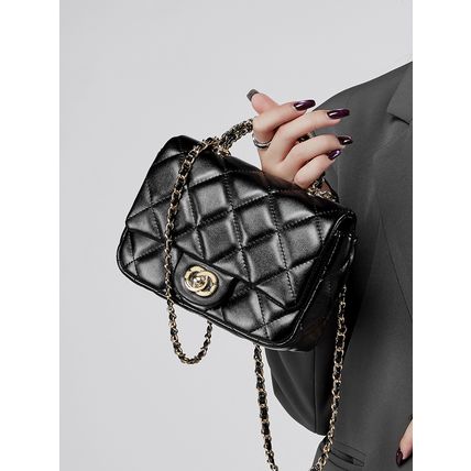 Genuine Leather Women Satchel Bags Handle Shoulder Handbags Black
