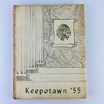 Lemont Township High School IL Keepotawn 1955 Yearbook