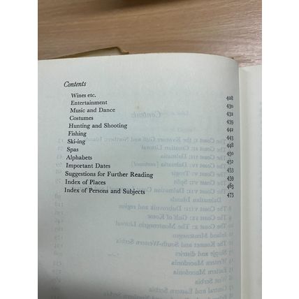 1968 "THE COMPANION GUIDE TO JUGOSLAVIA" TRAVEL VINTAGE HARDBACK BOOK (P5)