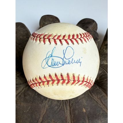 Clem Labine Signed Autographed Official National League (ONL) Baseball