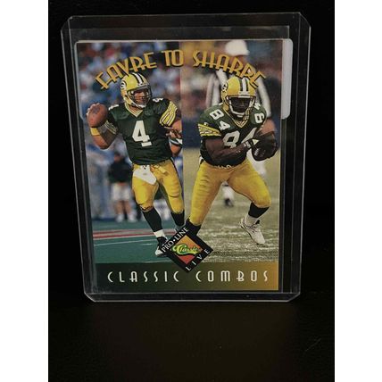 Brett Favre, Sterling Sharpe #392 | 1994 Pro Line Live Football Trading Card