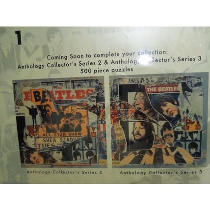 The Beatles Anthology 1 Collector’s 500 Piece Jigsaw Puzzle 19"x19" NEW SEALED