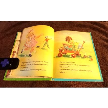 Wonder Book Series It's A Lovely Day By Marguerite Walters Reprinted 1977