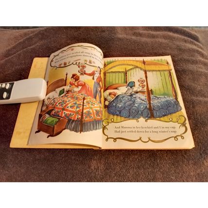 Little Golden Book The Night Before Christmas By Clement C. Moore A Edition 1949