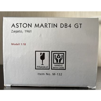 CMC M-132 Aston Martin DB4 GT Zagato 1961, Metallic Green 1:18 - VGC