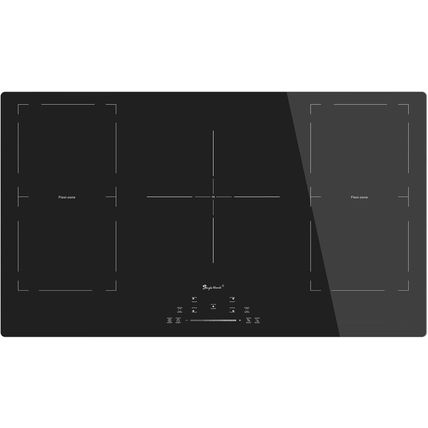 36 Inch Induction Cooktop 5 Boost Burners, Built-In Electric Stove Top Cooker wi