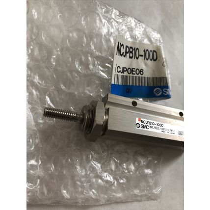 NEW SMC NCJPB10-100D Miniature Cylinder 1" Travel NCJPB10-100D,100PSI,BN