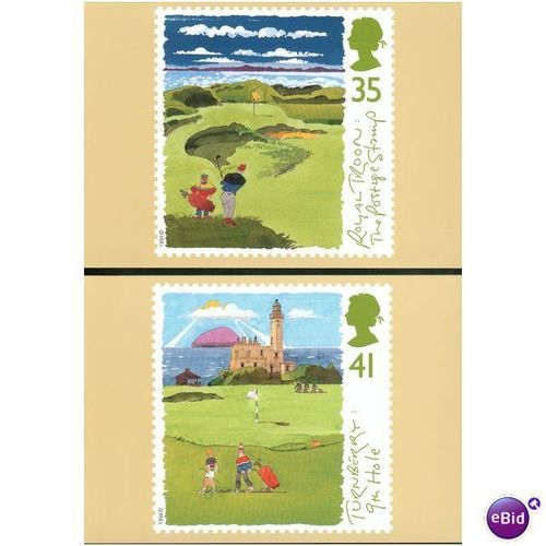 GB PHQ's mint set 1994 - Scottish Golf Courses