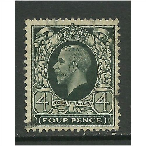 GB 1935 KGV 4d Grey Green SG 445 (E227