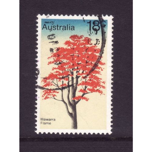 AUSTRALIA 1978 SG664 18c FLAME TREE FINE USED#2