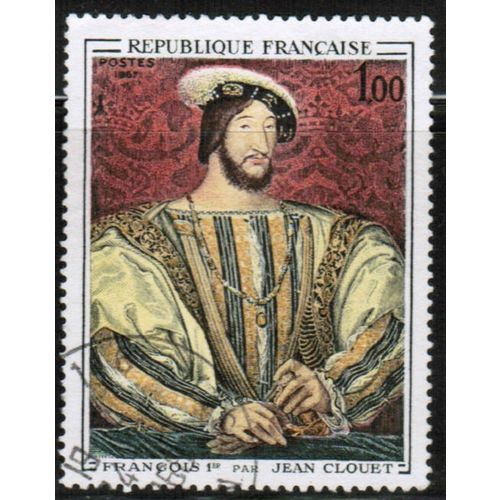 1967 France - Art / Francois I painting 1.00 Fr.- Sc# 1173 used