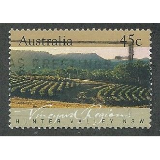 AUS 1992 45c 'VINEYARDS -NSW' FINE USED (EBID47-887)