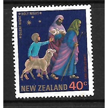 NEW ZEALAND 1985 CHRISTMAS 40c THE SHEPHERDS SG 1377 FINE USED