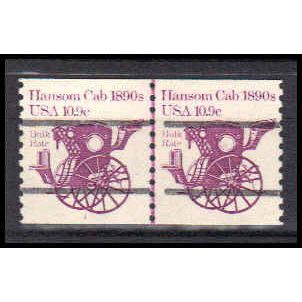 1904a 10.9c Hansom Cab Very Fine MNH Dry Gum CNP Left 1 Line Gap PA0423
