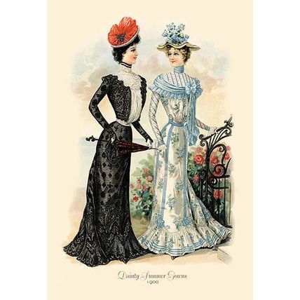 Dainty Summer Gowns 20 x 30 Poster