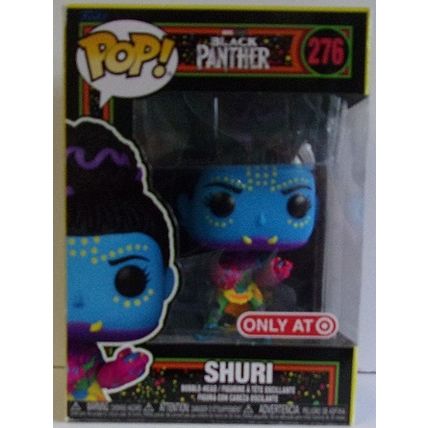 POP / FUNKO ' MARVEL BLACKLIGHT ' SHURI figure (2022)
