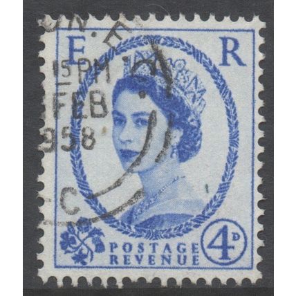 GB Scott 323 - SG546, 1955 Elizabeth II 4d used