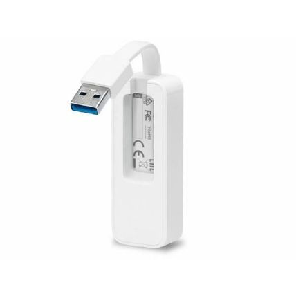 TP-LINK USB 3.0 to Gigabit Ethernet Network Adapter - White - UE300