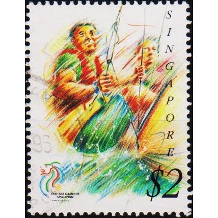 Singapore. 1993 $2 S.G.724 Used