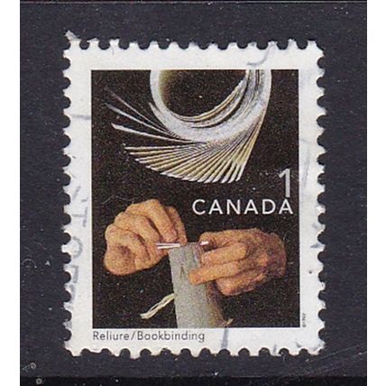 CANADA 1999 TRADITIONAL TRADES 1c USED SG1887