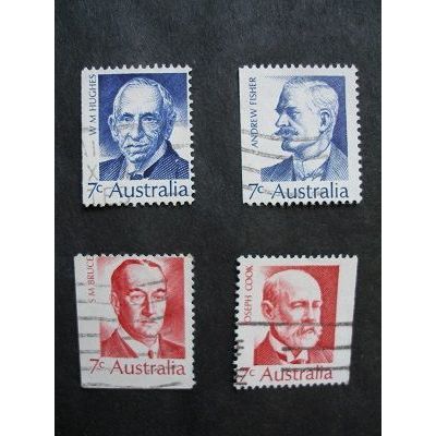 Australia 1972 - Famous Australians (4th series) - Used