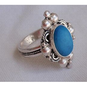 Blue-turqouise ring