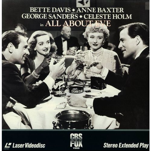 ALL ABOUT EVE BETTE DAVIS MARILYN MONROE LASERDISC RARE