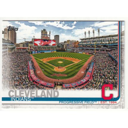 2019 Topps Cleveland Indians team set with updates 37 cards