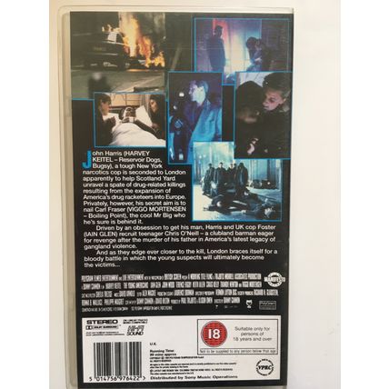 THE YOUNG AMERICANS (UK VHS TAPE, 1994)