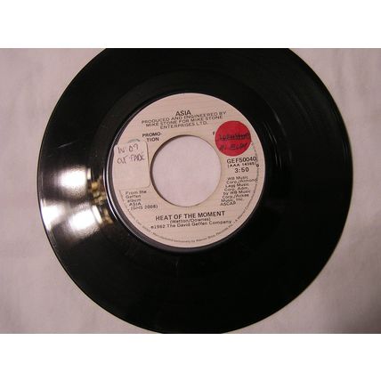 Asia Promo 45-HEAT OF THE MOMENT(EDIT) STEREO/MONO