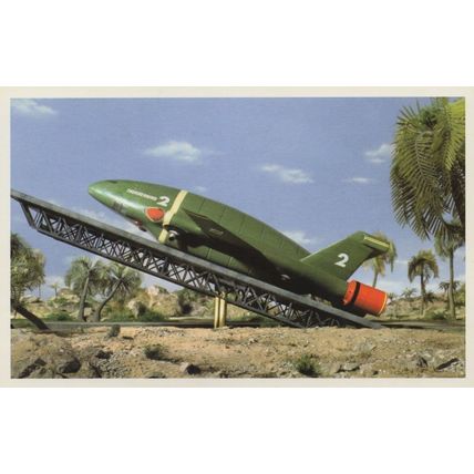 Thunderbirds 2 Craft in Episode 3 The Perils Of Lady Penelope Postcard