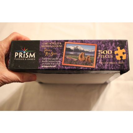 FRONT ROW SEATS 500 PIECE PUZZLE MOSTLY SEALED BEARS