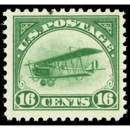 C2, Mint VF NH 16¢ (Small Inclusion) CV $120.00 * Stuart Katz