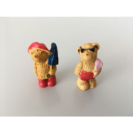 BEAR MINIATURES - RAINY & SUNNY