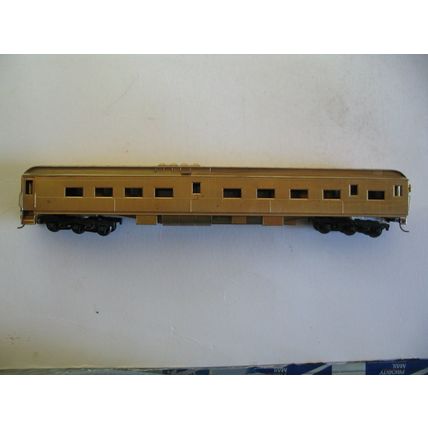 HO Scale Lambert 830 ATSF Brass Lounge Car 4115