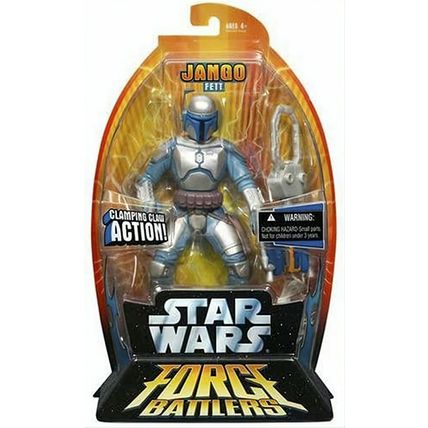 wwe wwf ljn classic superstars star wars force battlers jango fett action figure