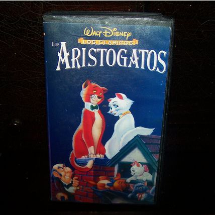 Disney The Aristocats Spanish VHS - RARE ORIGINAL