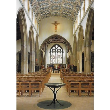 18672S: Chelmsford Cathedral, Nave looking East