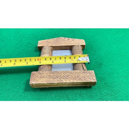 Rustic Wooden Picture Frame, Handmade Gift, 100% Natural Eco Farmhouse, Rare Mir