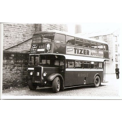 Black & White Photograph of Ribble Motor Services Ltd. - RN 8177