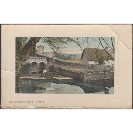 The Wishing Well, Upwey, Dorset, 1908 - Valentine's Postcard