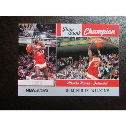 Three (3) Dominique Wilkins Basketball Cards (See Picture and Description Below)