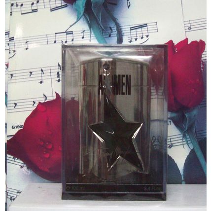 Angel Men 3.4 OZ. EDT Spray By Thierry Mugler. Metal Rechargeable