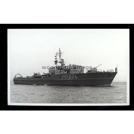 WL2167 - German Navy Warship - Tubingen M1074 - photograph by Wright & Logan