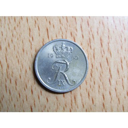 Denmark 1960 10 Ore Coin