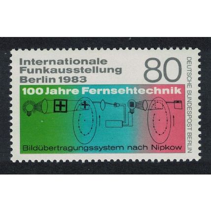 Berlin Intl Broadcasting Exhibition 1983 Berlin 1983 MNH SG#B664
