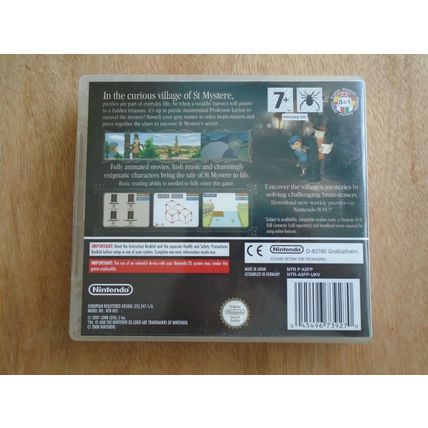 Professor Layton and the Curious Village for Nintendo DS (COMPLETE)