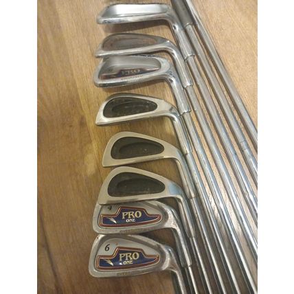 Full Set Of Irons and Putter [Grips Good] Golf Clubs Right Handed Mixed Brands