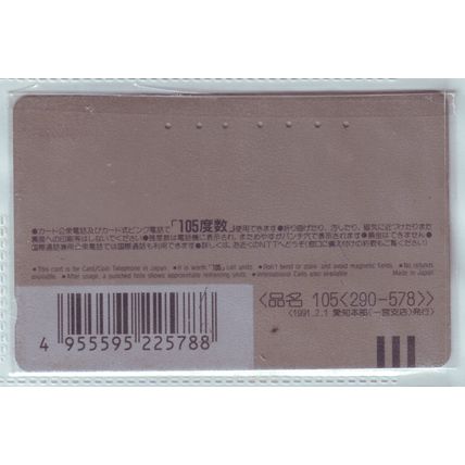 European Dream Japan NTT Phone Card
